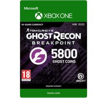 Tom Clancy&#39;s Ghost Recon: Breakpoint - 5800 Ghost Points (Xbox ONE) - elektronicky_1088594021