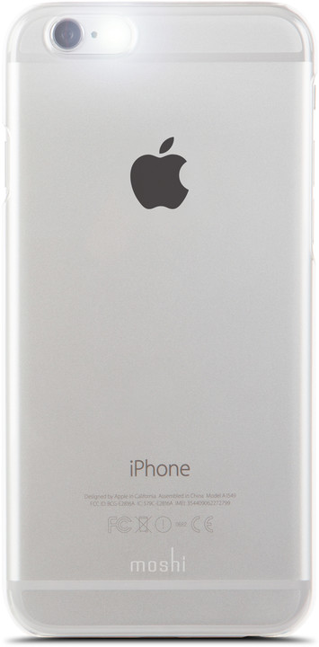 Moshi Glaze XT pouzdro pro iPhone 6, průhledná_1799462134