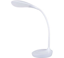 Emos LED stolní lampa DEL-1321, s USB, bílá_1071479403