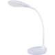 Emos LED stolní lampa DEL-1321, s USB, bílá