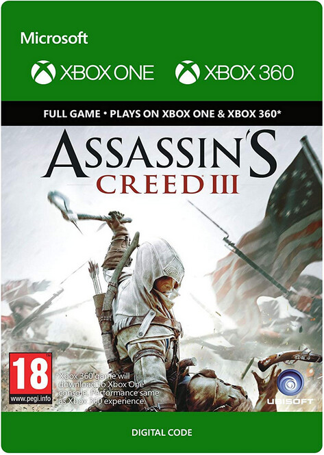 Assassin&#39;s Creed III (Xbox ONE, Xbox 360) - elektronicky_1976203960