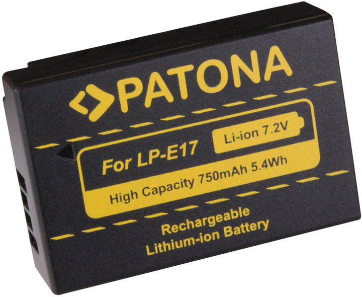 Patona baterie pro foto Canon LP-E17 750mAh Li-Ion_1001185639