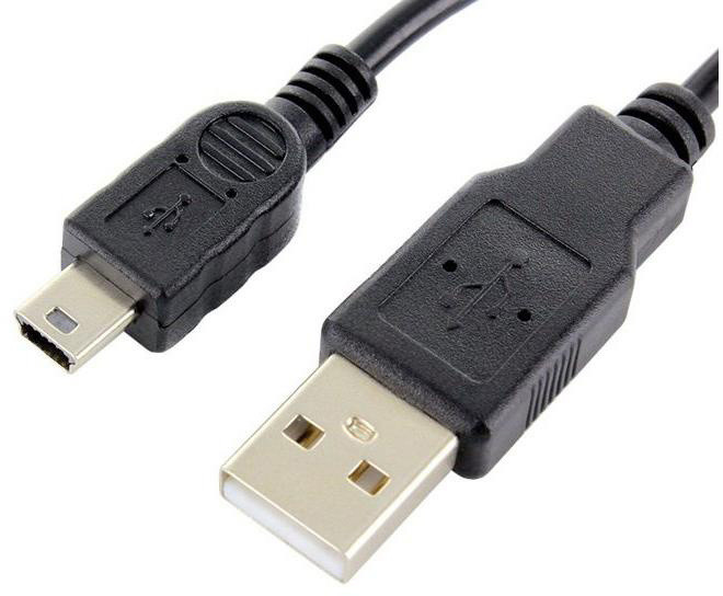 Forever datový kabel USB / miniUSB TFO, černý_755408427