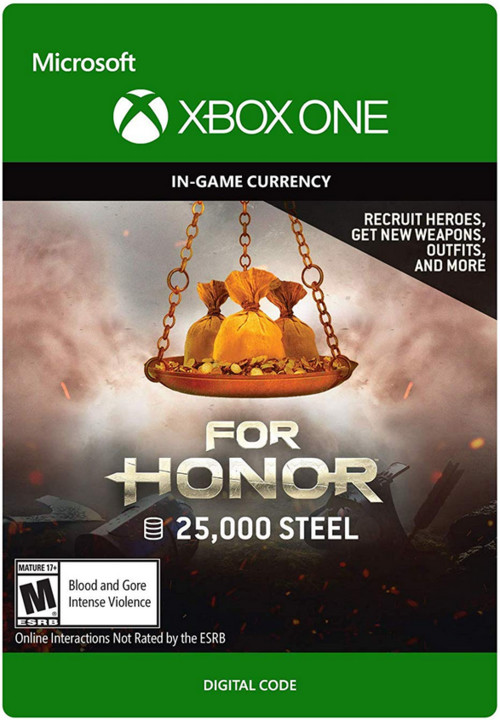 For Honor: 25000 Steel credits (Xbox ONE) - elektronicky_1209507660