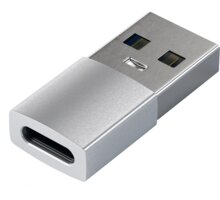 Satechi adaptér USB-A - USB-C, M/F, stříbrná ST-TAUCS