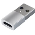 Satechi adaptér USB-A - USB-C, M/F, stříbrná_1433706340
