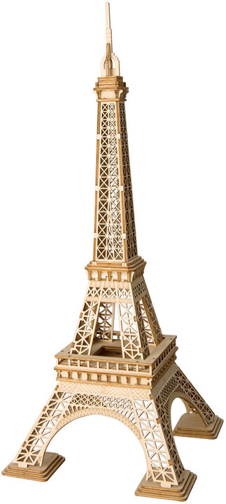 Stavebnice RoboTime Eiffelova věž, dřevěná_819234858