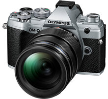 Olympus E-M5 Mark III + 12-40mm PRO, stříbrná/černá V207090SE020