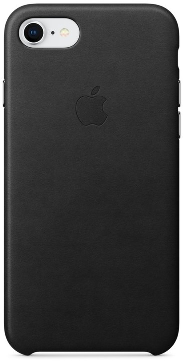 Apple kožený kryt na iPhone 8/7, černá_1170301952