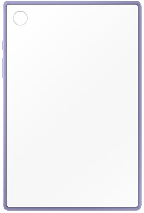 Samsung průhledný zadní kryt pro Galaxy Tab A8, fialová_1029352422