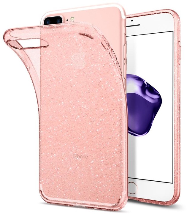 Spigen Liquid Crystal Glitter pro iPhone 7 Plus/8 Plus, rose_1420720379
