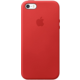 Apple iPhone SE Leather Case, červená
