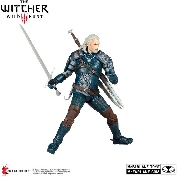 Figurka The Witcher - Geralt Viper Armor, 18 cm (McFarlane)_875969534