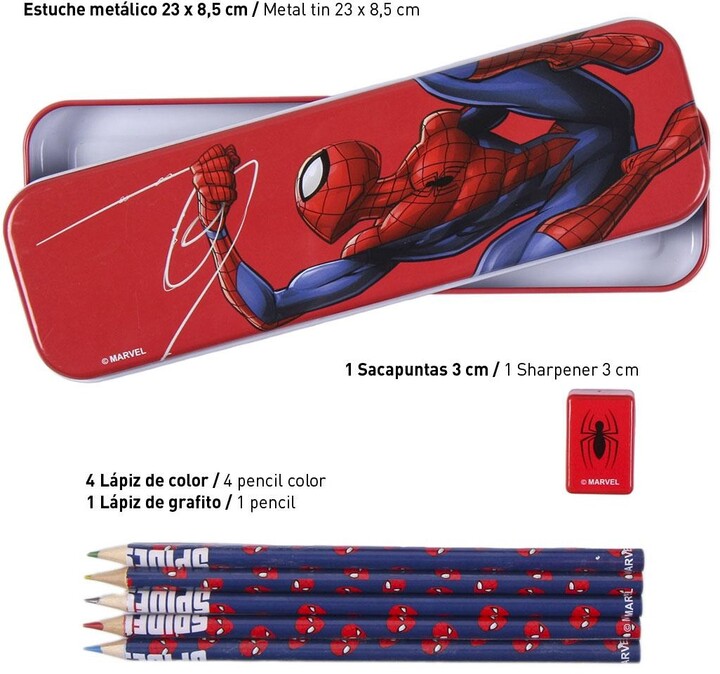 Školní set Cerdá Marvel: Spider-Man, 7 předmětů_1051120118