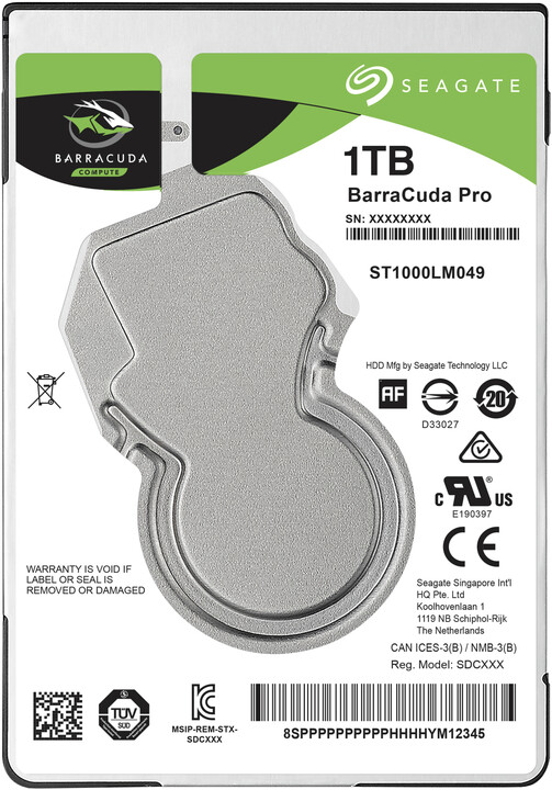 Seagate BarraCuda Pro, 2,5&quot; - 1TB_2137320638