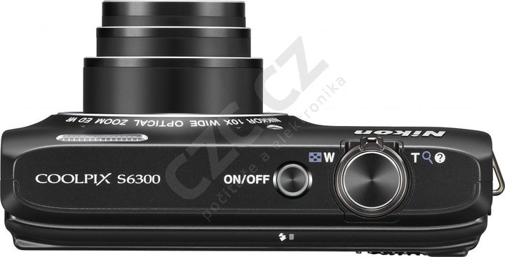 Nikon Coolpix S6300, černý_1195072460