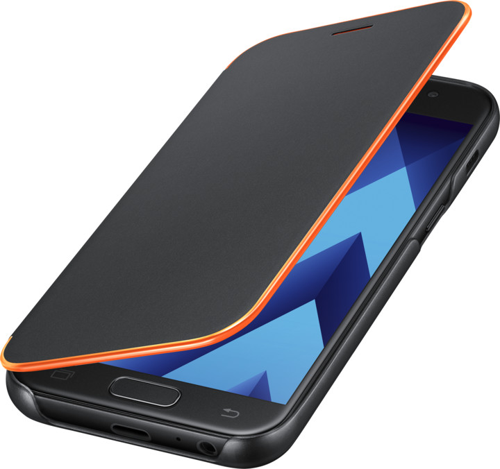 Samsung Galaxy A3 2017 (SM-A320P), flipové pouzdro, černé_329556328