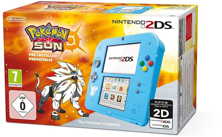 Nintendo 2DS Pokémon Ed. + Pokémon Sun_144401388