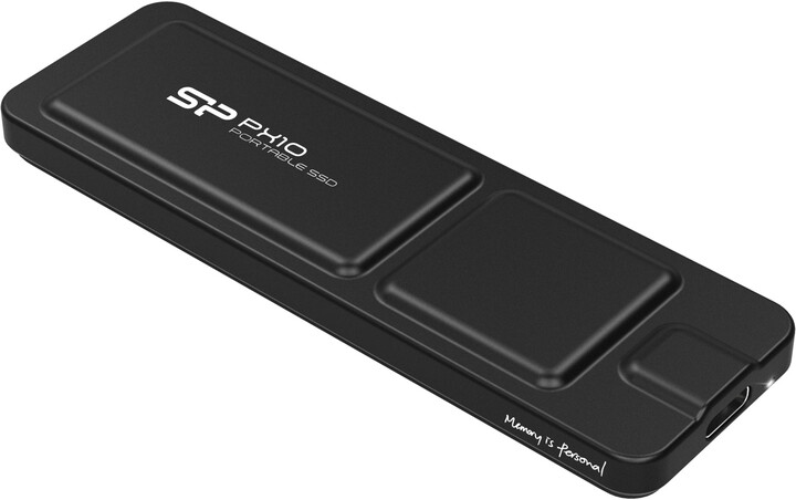 Silicon Power PX10 - 1TB, USB 3.2 Gen 2, černá_1158362171
