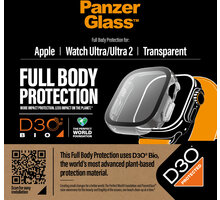 PanzerGlass ochranný kryt s D30 pro Apple Watch Ultra/Ultra 2, čirá 3688
