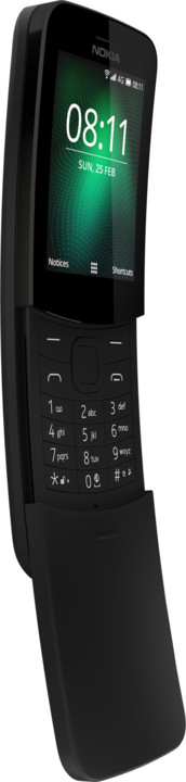 Nokia 8110 4GB, Single Sim, černá_344548414