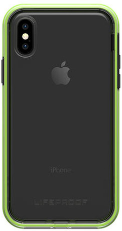 LifeProof SLAM ochranné pouzdro pro iPhone X průhledné - černo zelené_1380793936