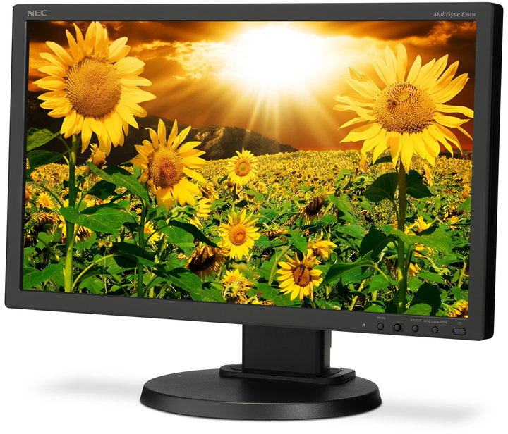 NEC MultiSync E201W, černá - LED monitor 20&quot;_1888999238