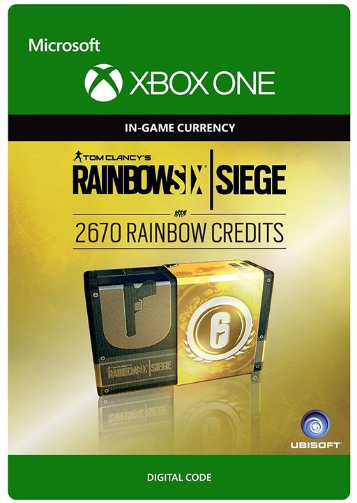 Tom Clancy&#39;s Rainbow Six Siege 2670 Rainbow Credits (Xbox ONE) - elektronicky_1854060983