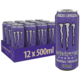 Monster Ultra Violet, energetický, 500 ml, 12ks