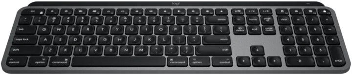 Logitech MX Keys MAC, černá/šedá_721136105
