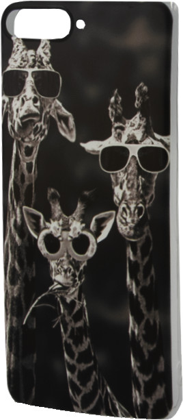 EPICO pružný plastový kryt pro Honor 7A, giraffe gang_1083513591
