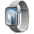 Epico ocelový pásek Milanese+ pro Apple Watch 38/40/41mm, stříbrná_2042295441