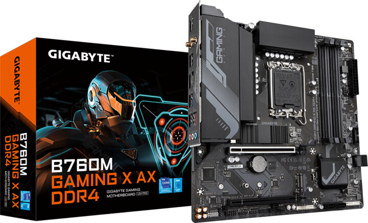 GIGABYTE B760M GAMING X AX DDR4 - Intel B760_967024377