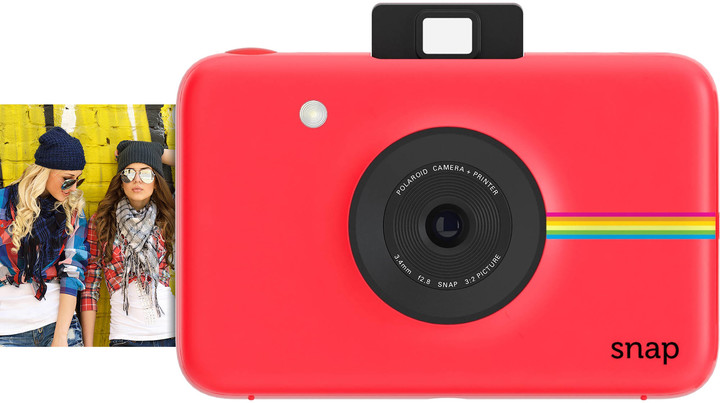 Polaroid SNAP Instant Digital, červená_1423175929