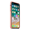 Apple kožený kryt na iPhone X, bledě růžová_1112182008