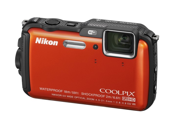 Nikon Coolpix AW120, oranžová_2013536900