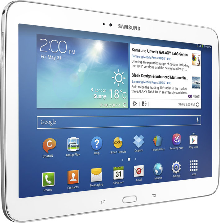 Samsung P5200 Galaxy Tab 3 10.1, 3G, 16GB, bílá_674287632