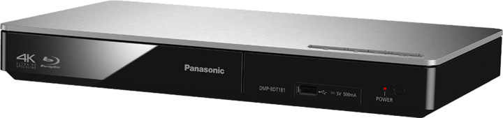 Panasonic DMP-BDT181EG, 3D, stříbrná_727602653