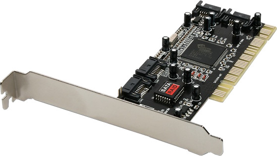 AXAGON PCIS-50 PCI řadič 4x int.SATA RAID 0/1/5/10 SI