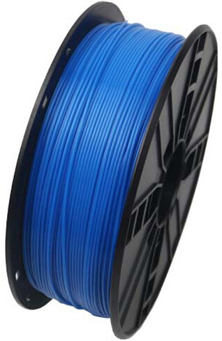 Gembird tisková struna (filament), ABS, 1,75mm, 1kg, fluorescentní modrá_1232525520