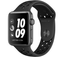 Apple Watch Nike+ Series 3 GPS 38mm antracitový/černý sportovní řemínek Nike_888124054