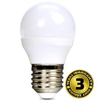 Solight žárovka, miniglobe, LED, 8W, E27, 3000K, 720lm, bílá_1449510381