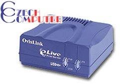 OvisLink eLive P101U v2 USB 2.0, printer server_5383370
