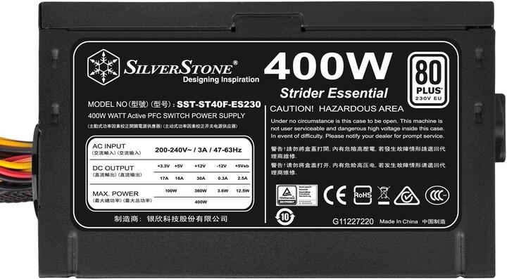SilverStone Strider ST40F-ES230 - 400W_407317334