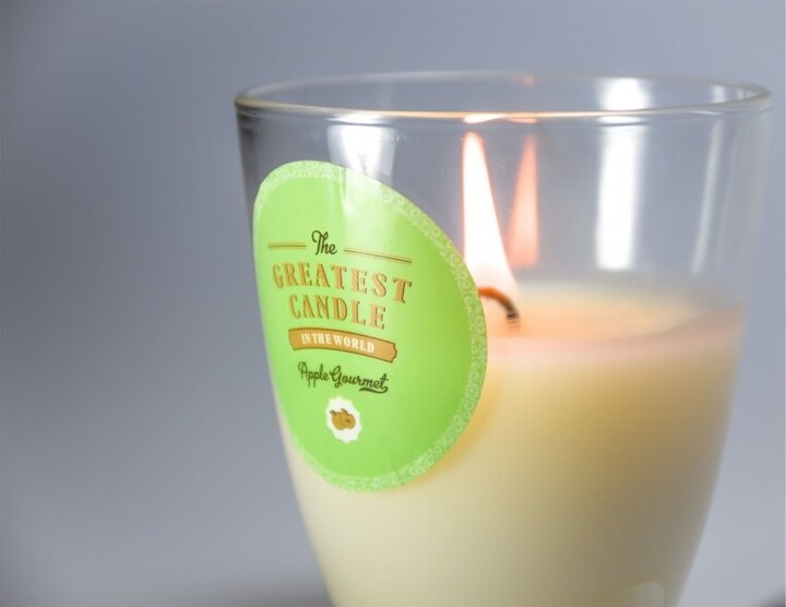 Svíčka a náplň (2x) The Greatest Candle, Sada - vyrob si doma, jablko, 130 g_933196266