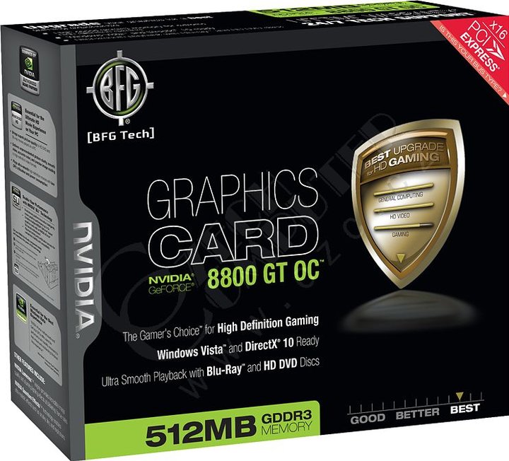 BFG GeForce 8800 GT OC 512MB, PCI-E_1085078714