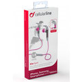 CellularLine Kite Sport sportovní sluchátka s mikrofonem, růžová_1669730030