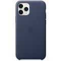 Apple kožený kryt na iPhone 11 Pro, půlnočně modrá_699366287