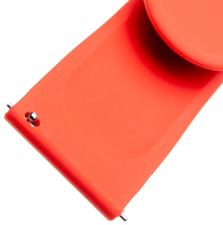 FIXED silikonový řemínek pro smartwatch, šířka 22mm, červená_161560225