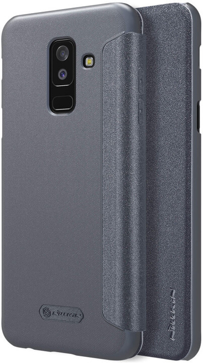 Nillkin Sparkle folio pouzdro pro Samsung A605 Galaxy A6 Plus, černý_1450374286